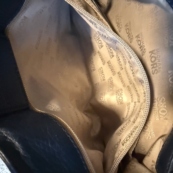 COPY - Royal Blue Micheal Kors Leather Handbag - Picture 9 of 14